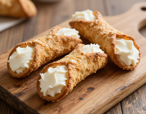 Homemade Cannoli