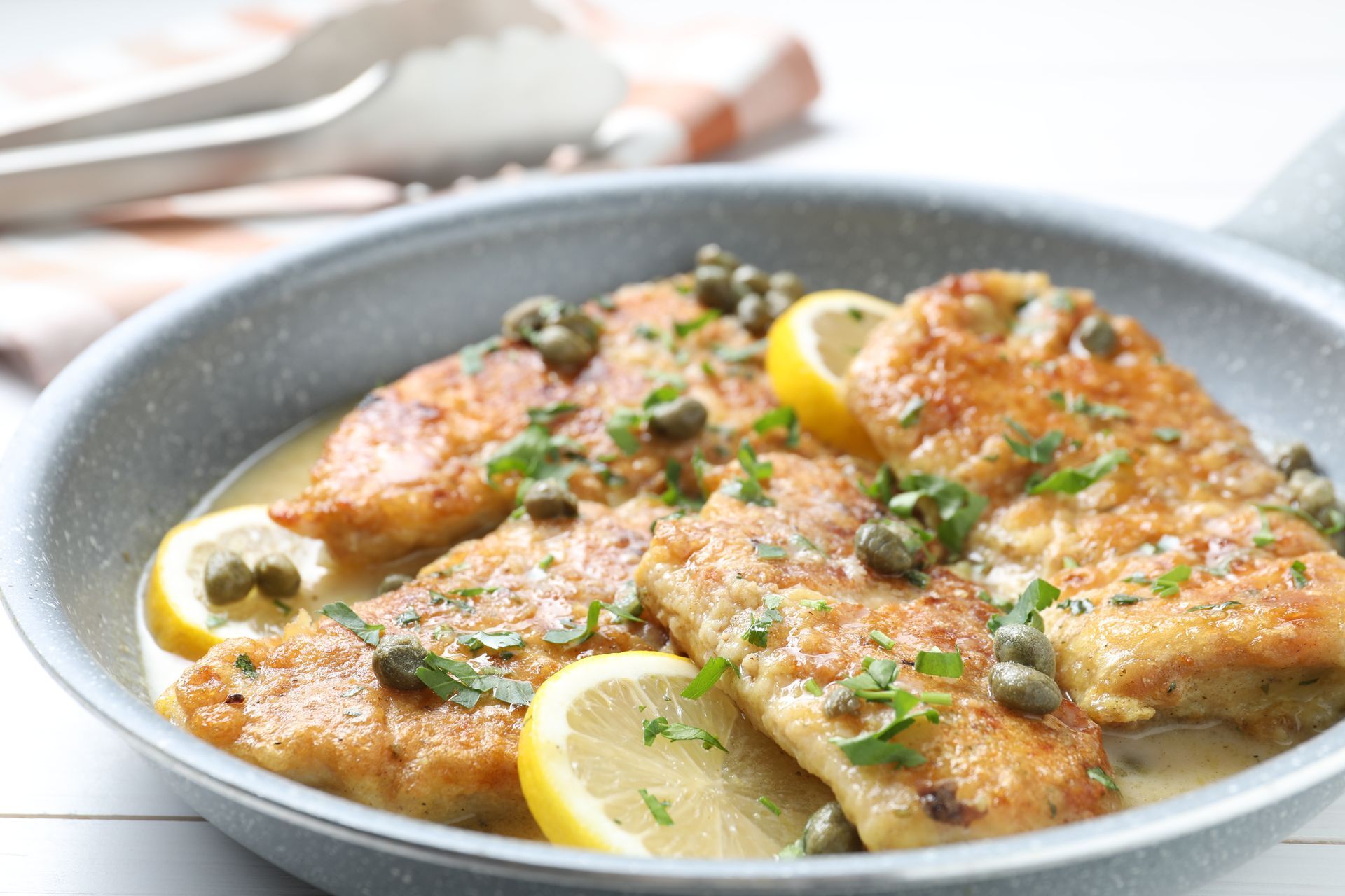 Salmon Piccata