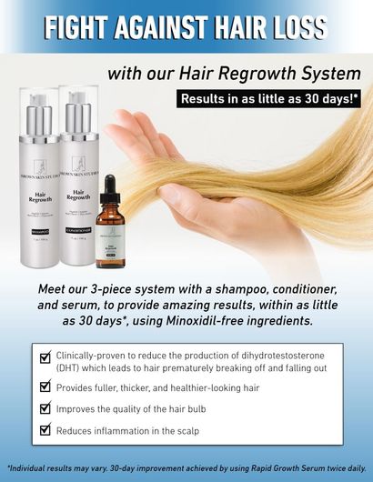fight against hair loss with our hair regrowth system