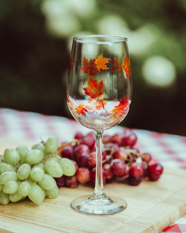 Hand Painted Peacock Feather Wine Glasses Tutorial, DIY Painted Wine Glasses