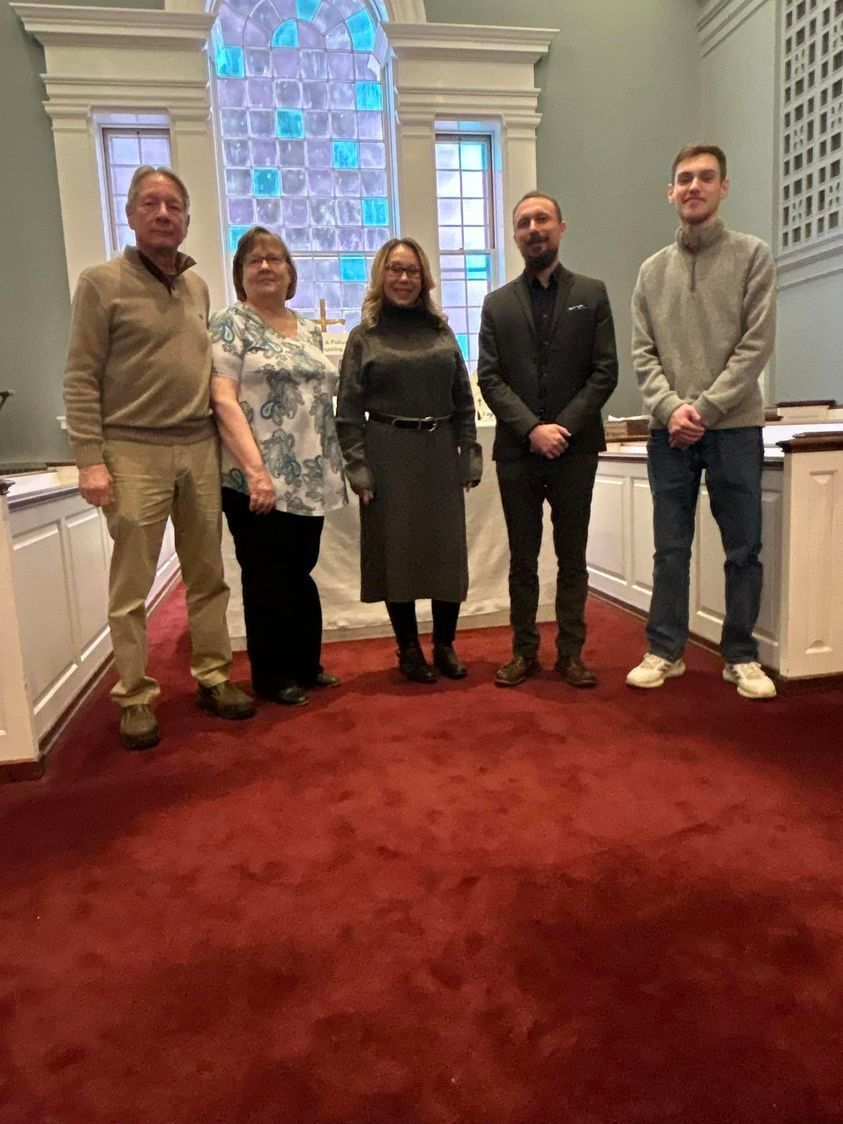 new members at Foster Memorial Church