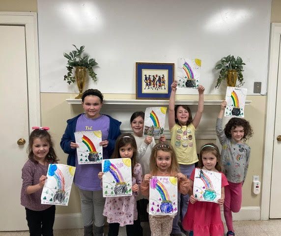 children at Foster Memorial Church