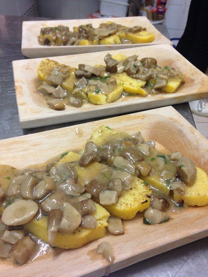 polenta ai funghi