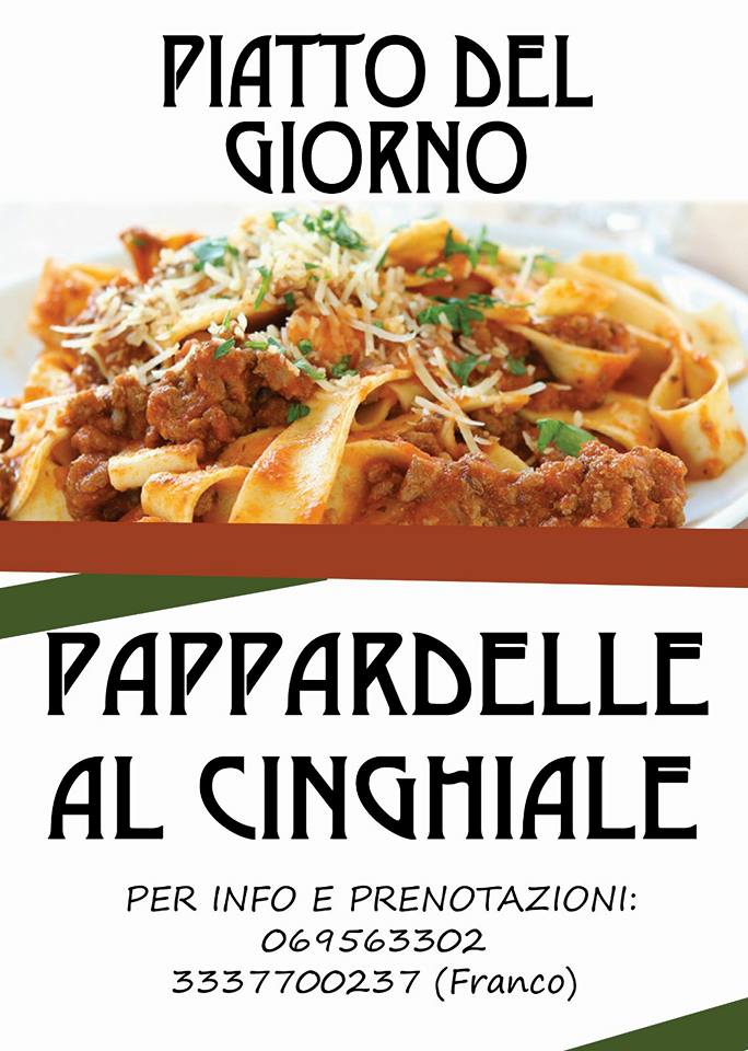 piatto del giorno