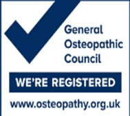 General Osteopathic Council registered logo