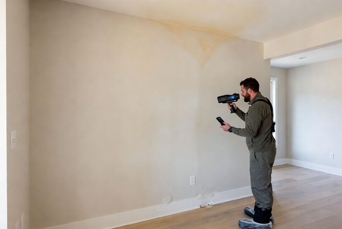 hidden water in walls