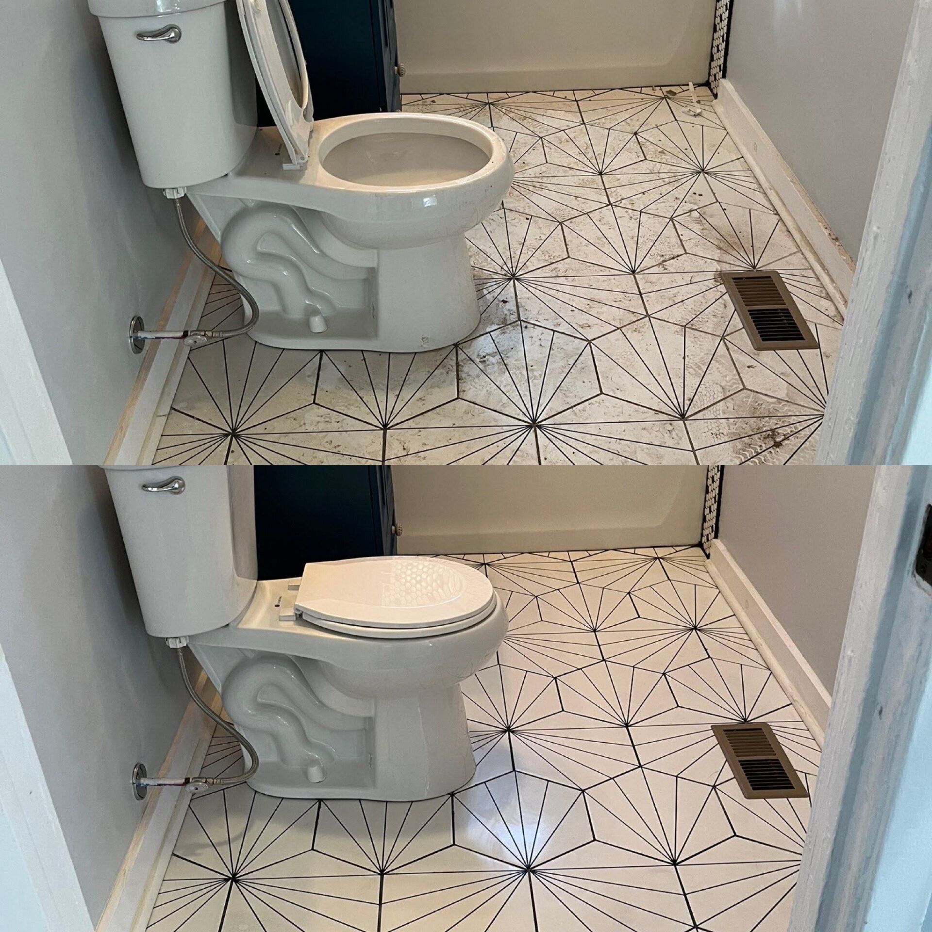 Client Bowl Before and After — Kansas City, MO — Cleaning Maids In and Out, Kansas City, MO — Cleaning Maids In and Out, deep cleaning, top to bottom, housekeeping, maid service, cleaning, clean, cleaners, cleaning company, laundry service, window washing, carpet cleaning, carpet shampooing,