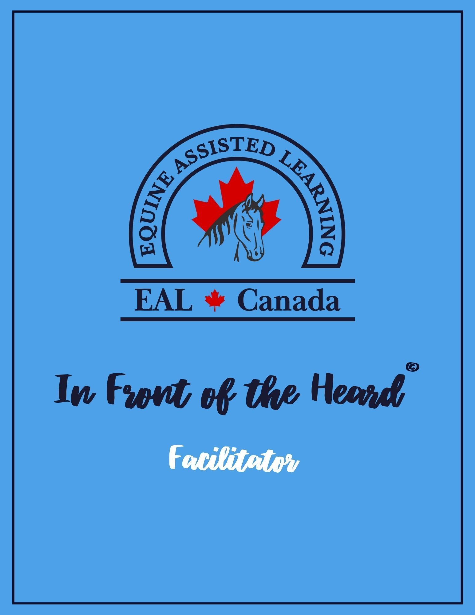 A blue book with a maple leaf on it is sitting on a table.