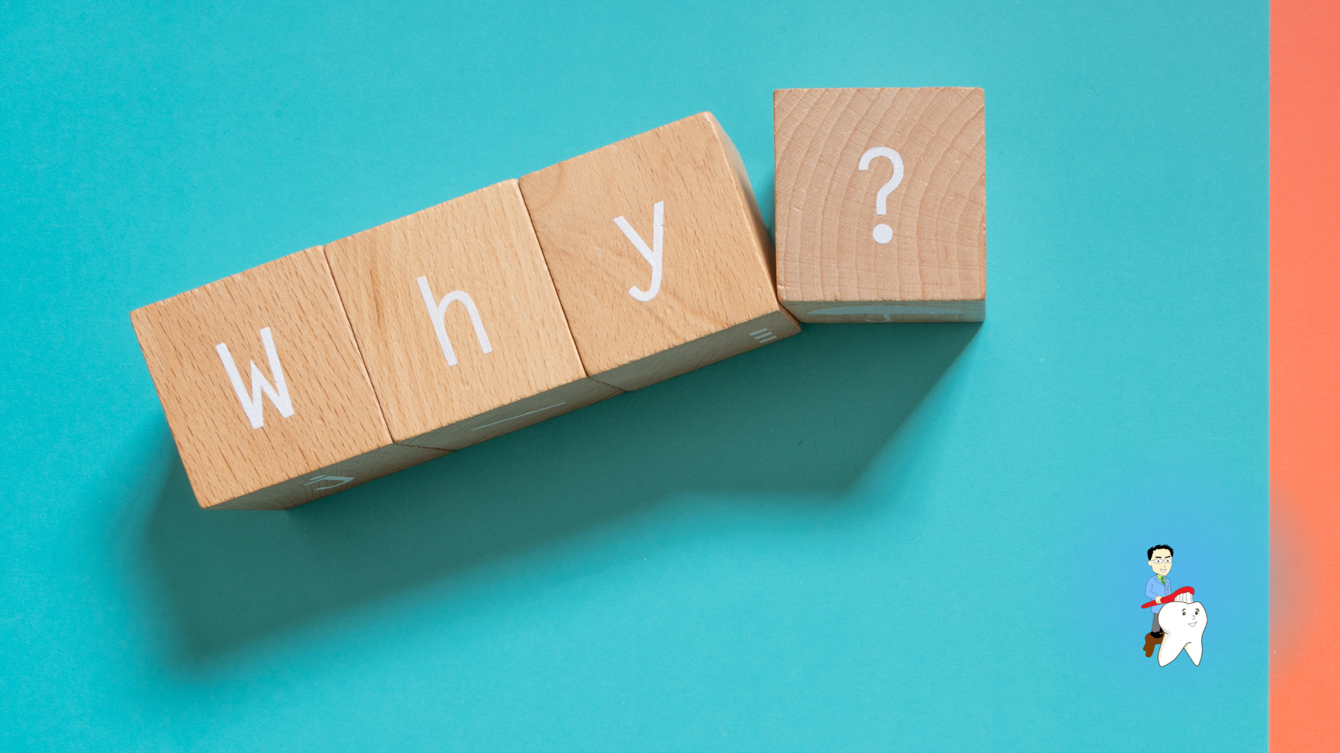 Wooden blocks spelling 