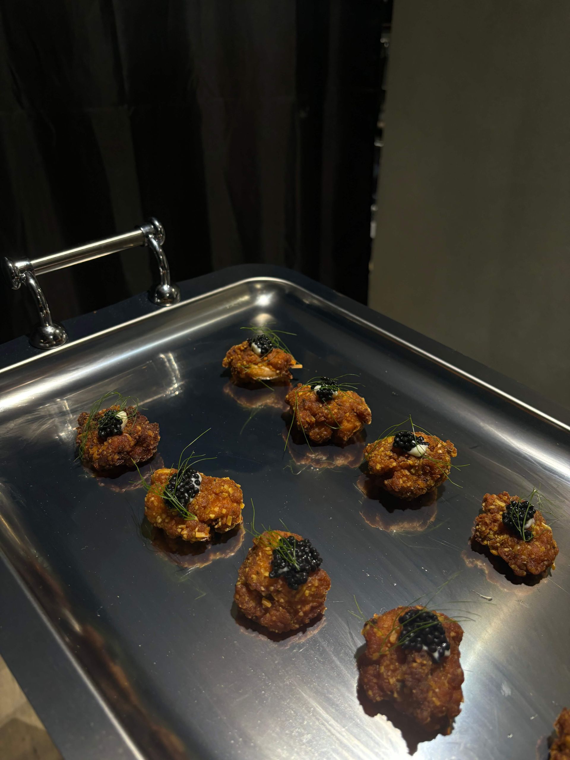 Mac x Lick Caiger & Co canapé tray