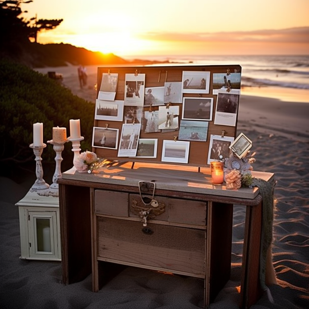 Zo kun je bijvoorbeeld zelf een photobooth maken met persoonlijke accessoires of een gastenboek maken met jullie favoriete foto's.