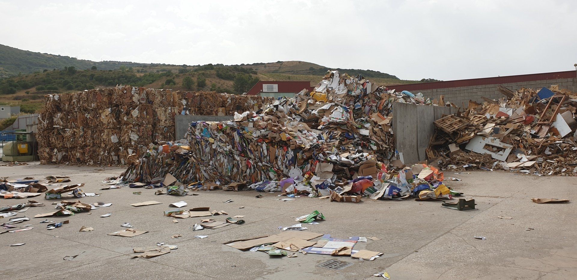 stoccaggio rifiuti per riciclo