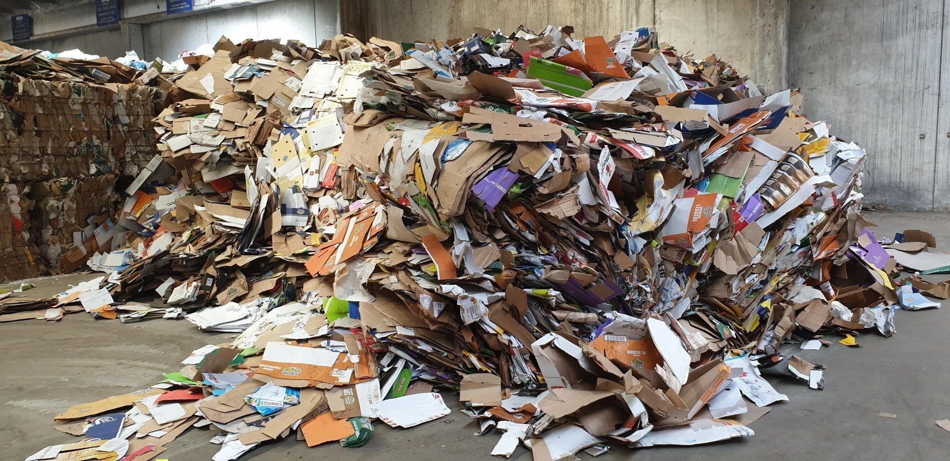 carta e cartone usati