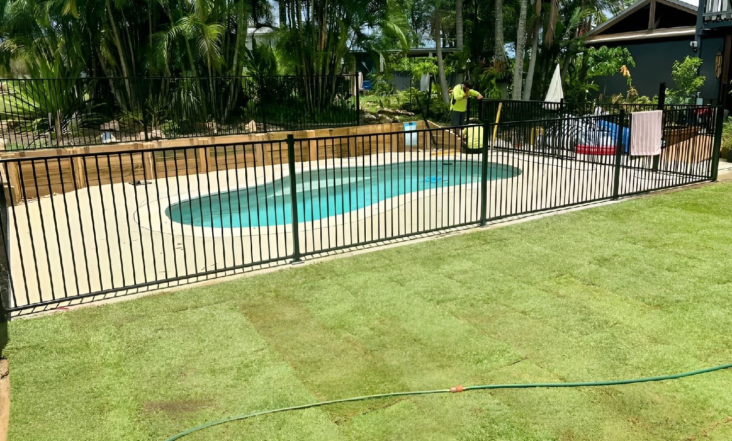 Stainless-Steel Pool Fence