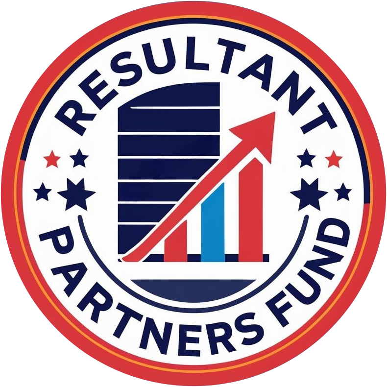 The logo for the resultant partners fund