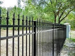 ornamental iron fence