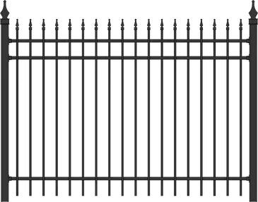 ornamental iron fence