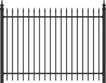 ornamental iron fence