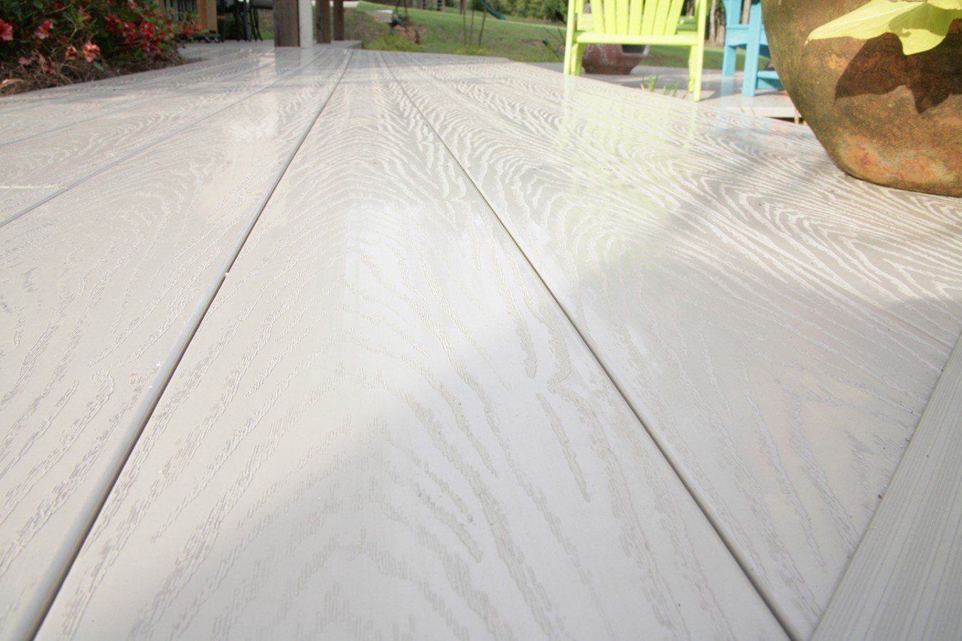 vinyl deck