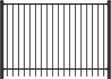 ornamental iron fence