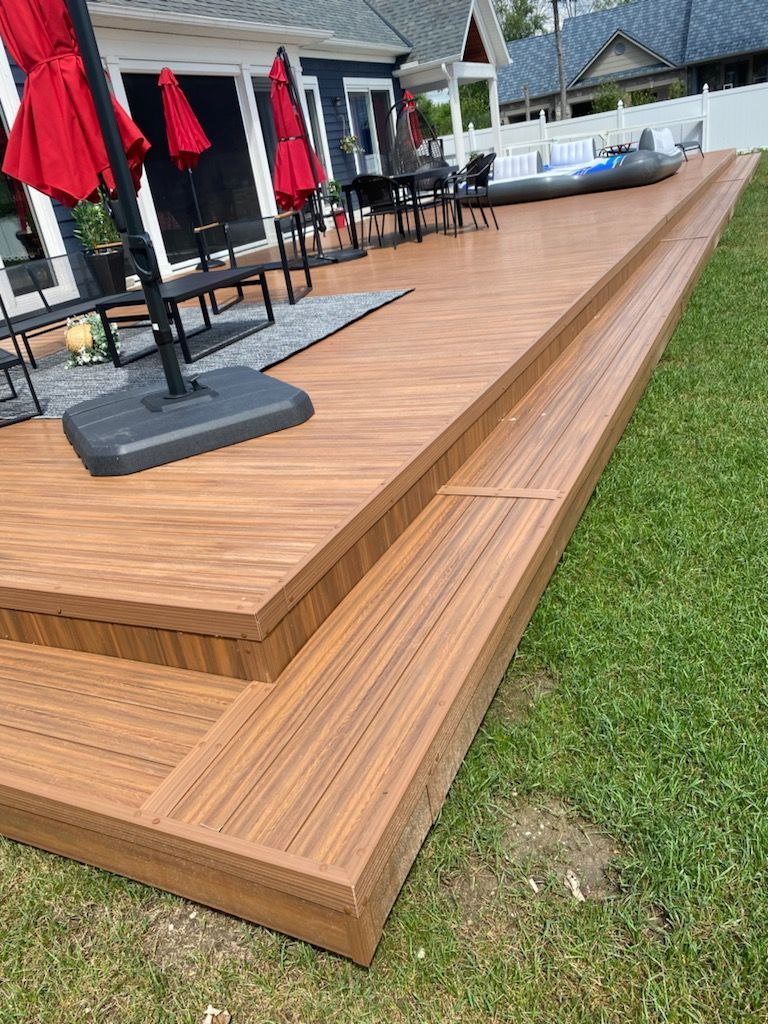 vinyl decking