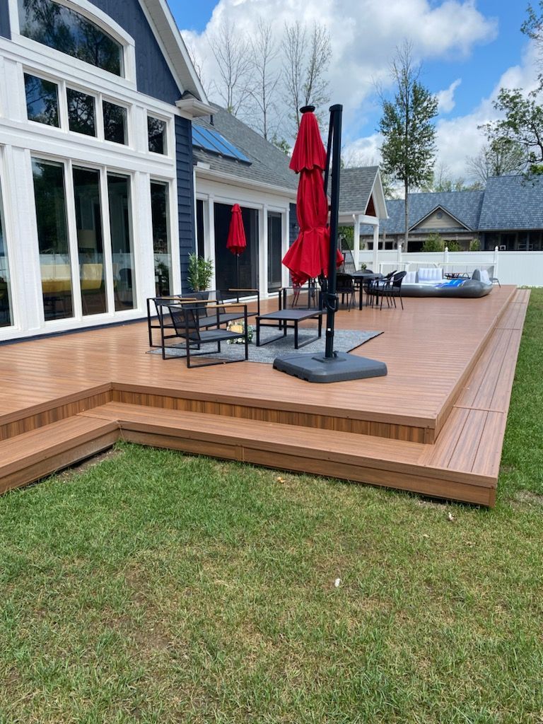 vinyl decking