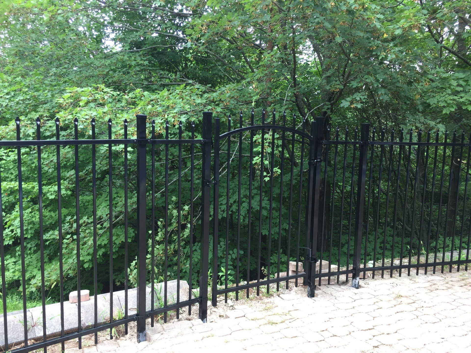 ornamental iron fence
