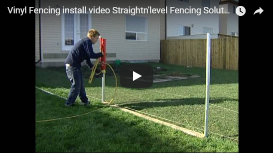 installing fence posts using a post pounder
