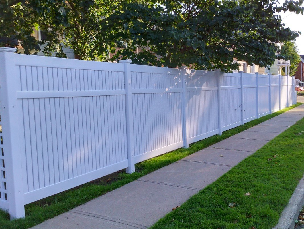 vinyl / pvc sumi-privacy fence