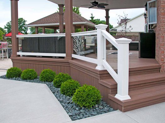 custom vinyl railing