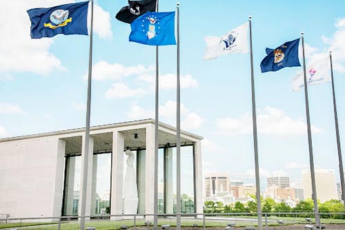 Flag Poles - Installation in University Place, WA