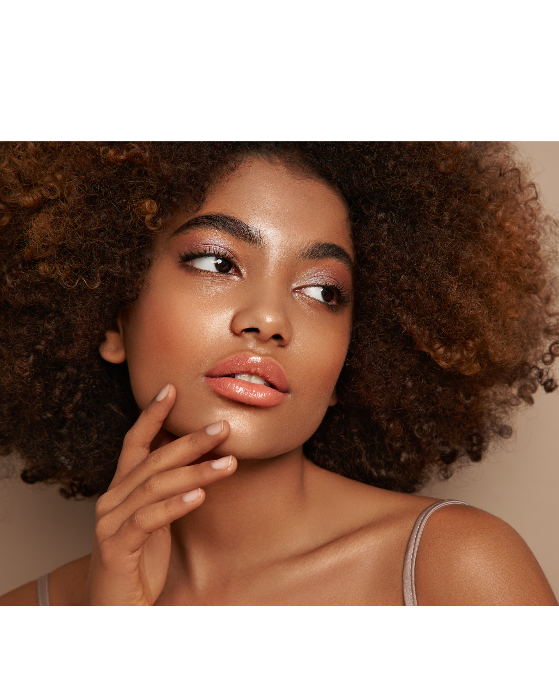 A before and after picture of a woman 's eyebrows.