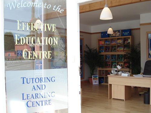 A sign that says welcome to the effective education centre