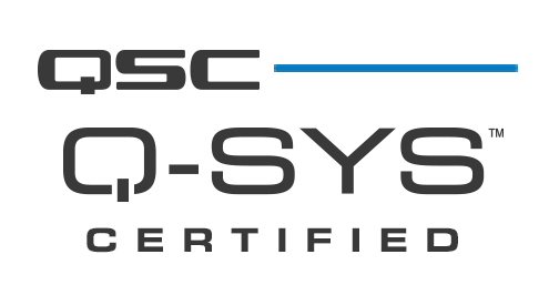 QSC Q-Sys Certified Badge