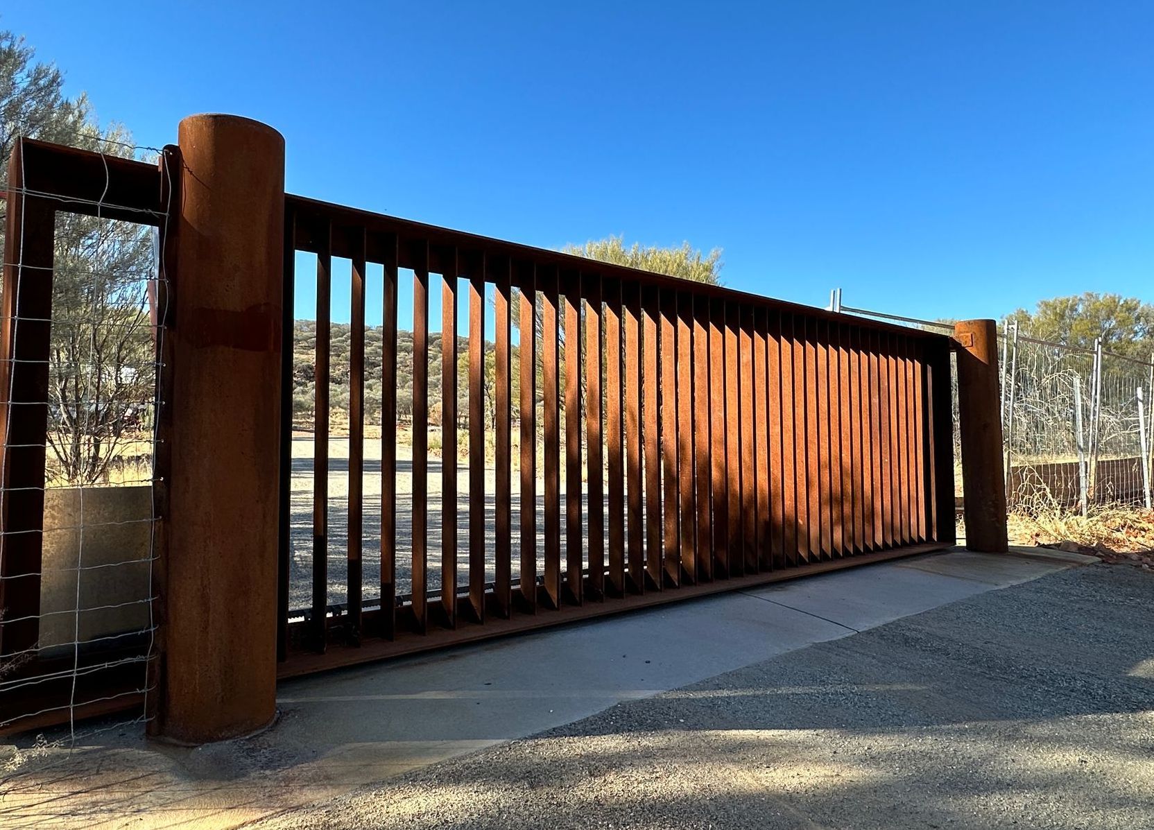 Steel Gates Alice Springs
