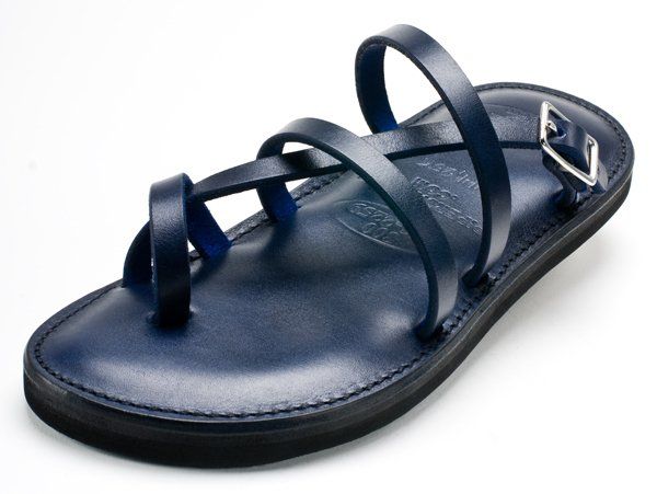 blue SlipOn Piper Sandal