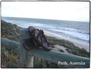handmade leather sandals in Perth, Australia