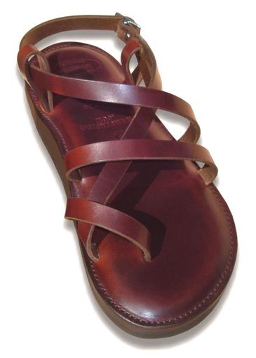 wide strap on Original sandal, has heel strap