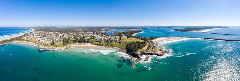 Coastal Town on a Peninsula Surrounded by Ocean — Mid North Coast Solar Carports in Yamba, NSW