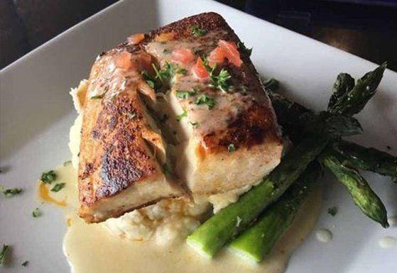 Fish With Asparagus — Vestavia, AL — Cajun Seafood House