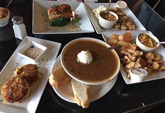 Five Kinds Of Meal At Cajun Restaurant — Vestavia, AL — Cajun Seafood House