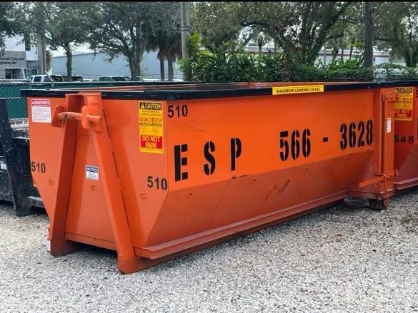 Green Dumpsters — Punta Gorda, FL — ESP Waste Disposal Service