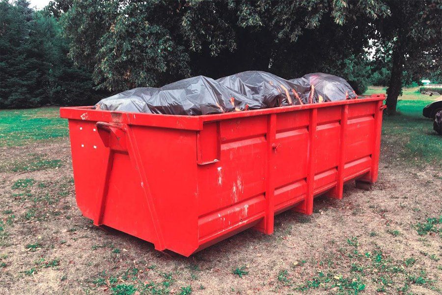 Red Dumpster — Naples, FL — ESP Waste & Disposal Service