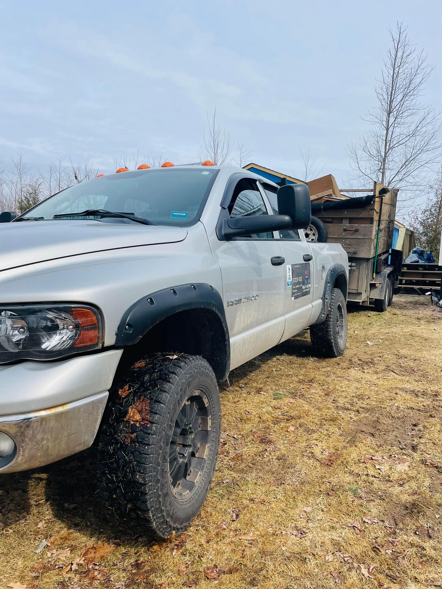 Finally Freedom Junk Removal getting ready to haul junk