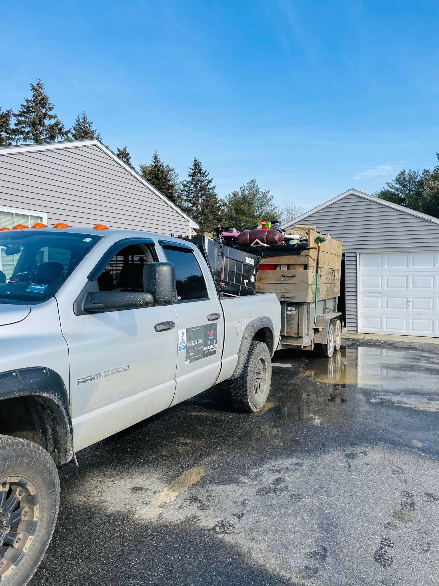 garage and attic cleanout