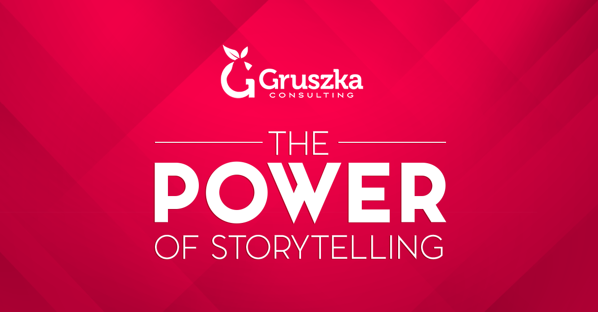 Red background with the words 