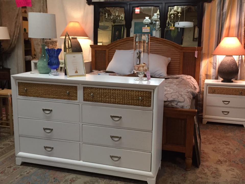 Bed Room Set — Simple Bedroom With White Cabinet in Deerfield Beach, FL