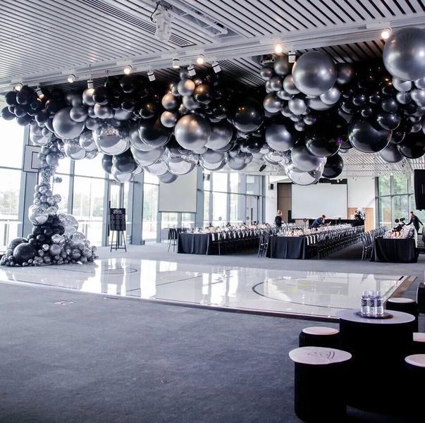 Balloon Arches at Corporate Event