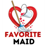 Logo for RPM Spotless Janitorial Services. Blue and orange triangle graphic, blue and orange text.