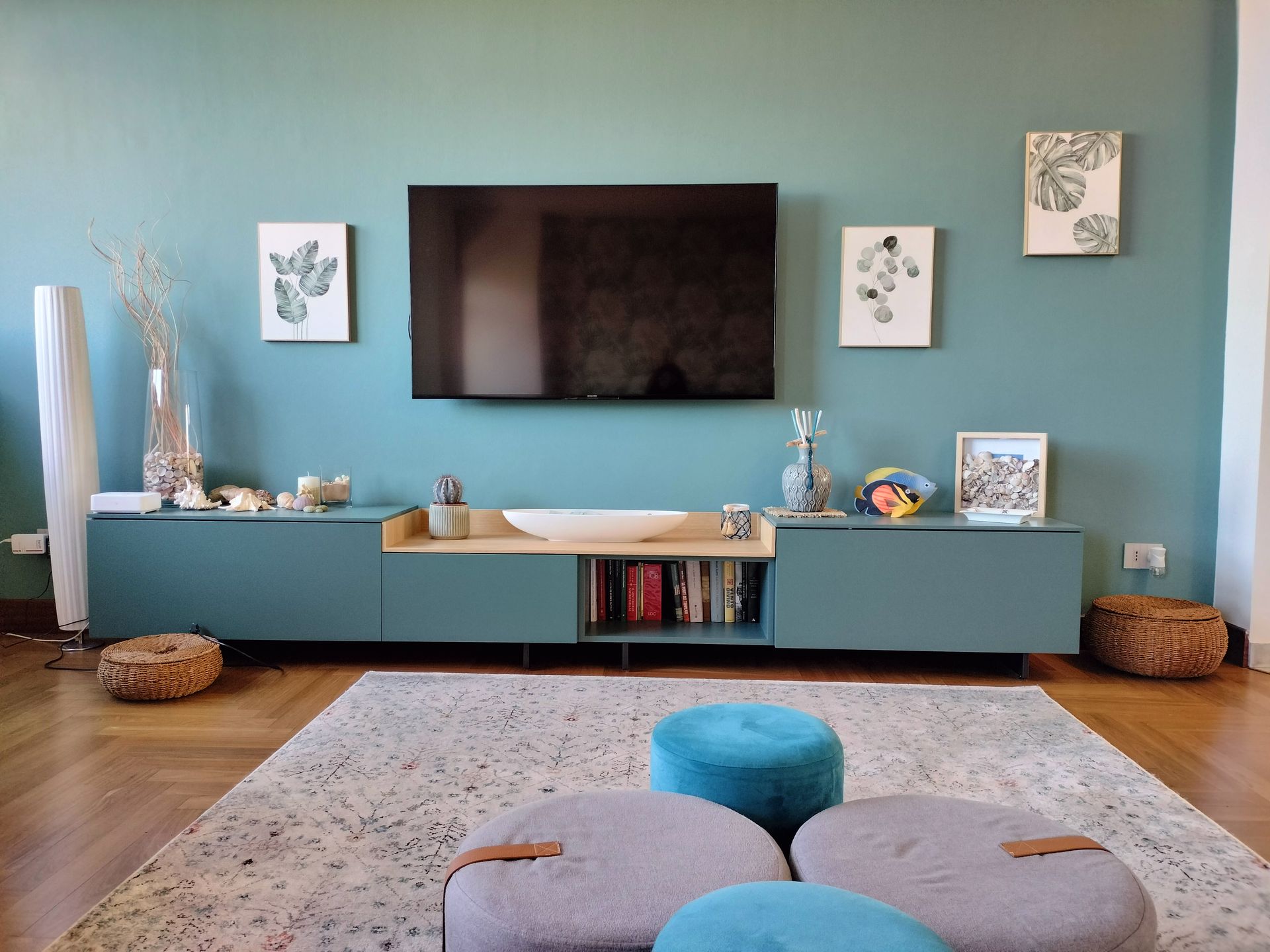 Salotto in seguito alla consulenza di un arredatore di interni a Torino